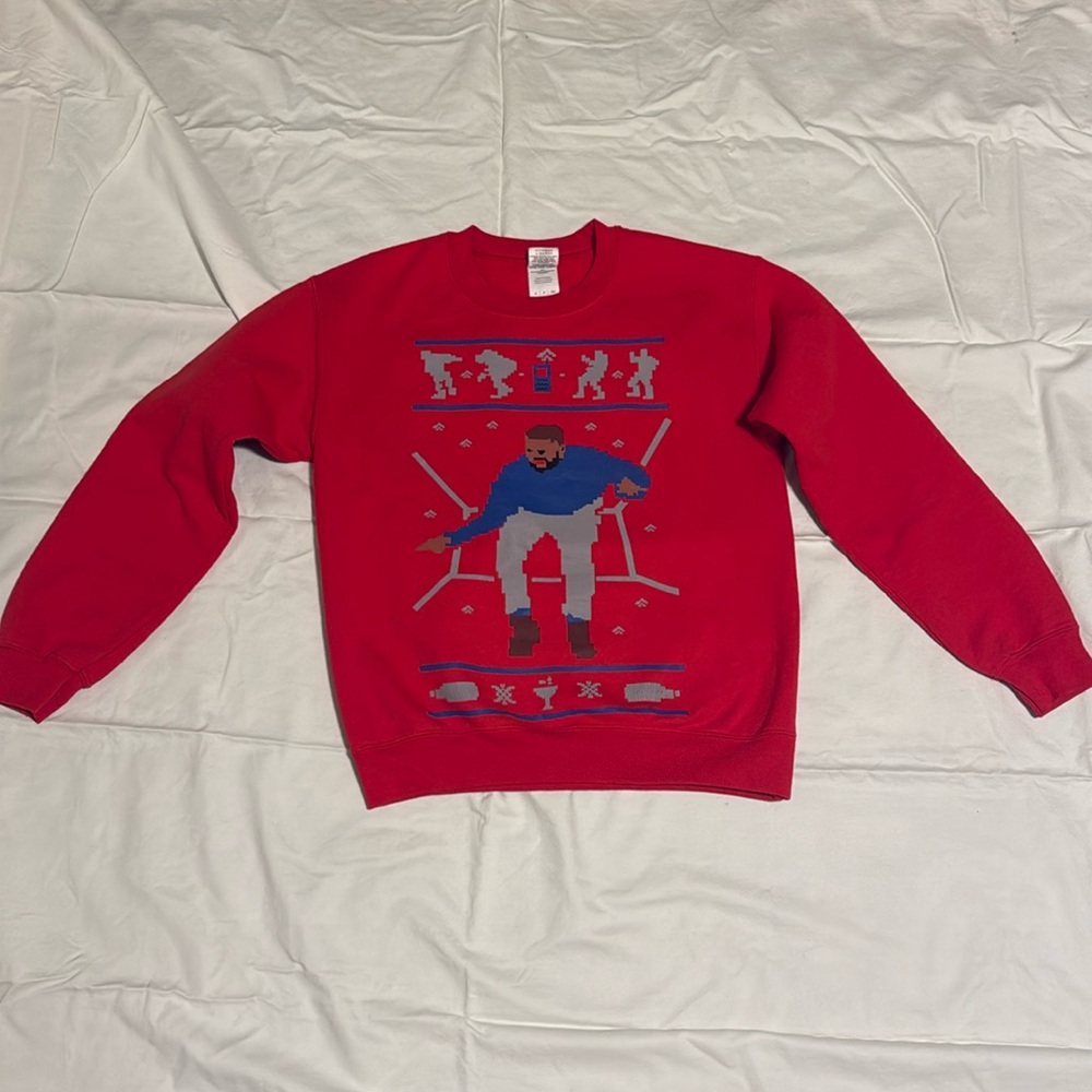 Drake Red Hotline Bling Funny Christmas Sweater